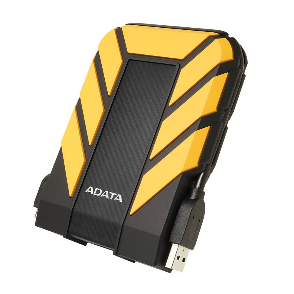 Disco Duro Externo HD710 PRO 2TB 2.5 Pulgadas Interfaz USB 3.2 Gen1. Impermeable y resistente a golpes. Color AMARILLO AHD710P-2TU31-CYL -