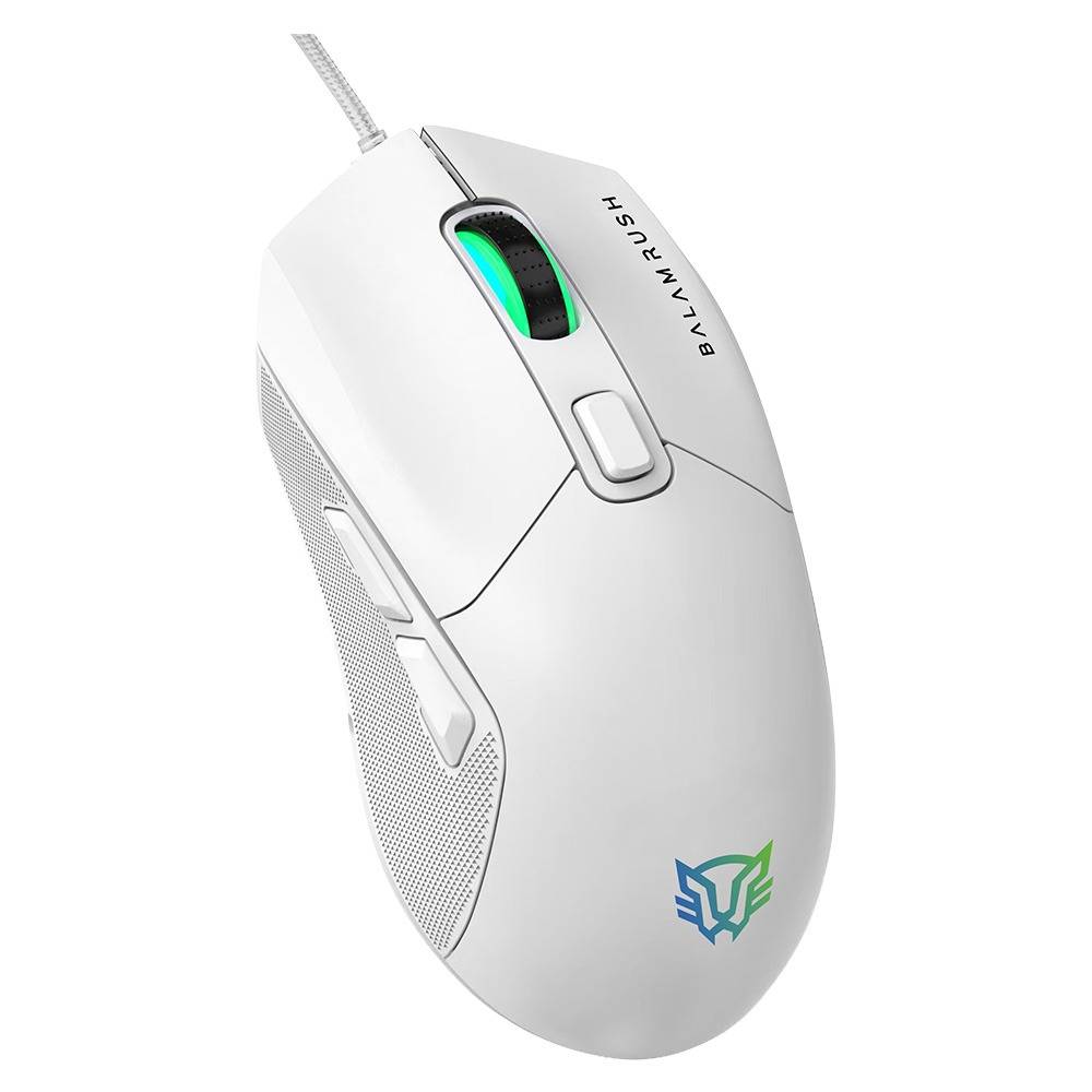 Mouse Gamer Alámbrico Raptor Plus MG2 / Optico 825IC / hasta 7 - 200 DPI / 6 Botones / Polling Rate 1000 Hz / Switch 5 Mill clicks / RGB / USB-A